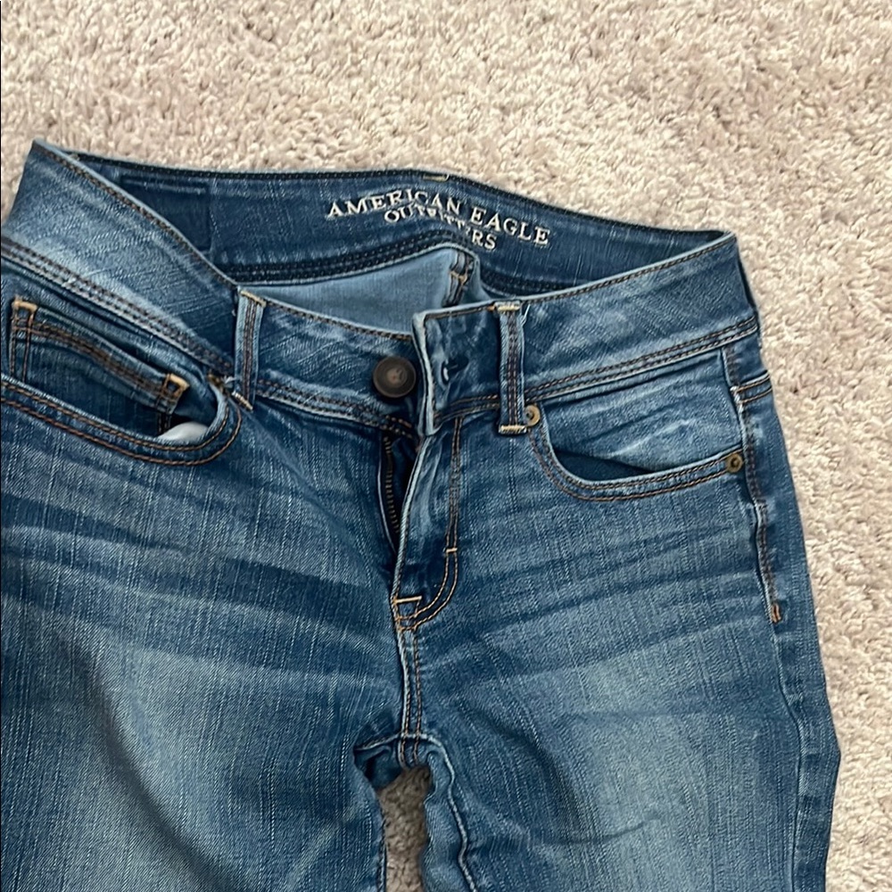American Eagle Outfitters Blue Boot Cut Jeans